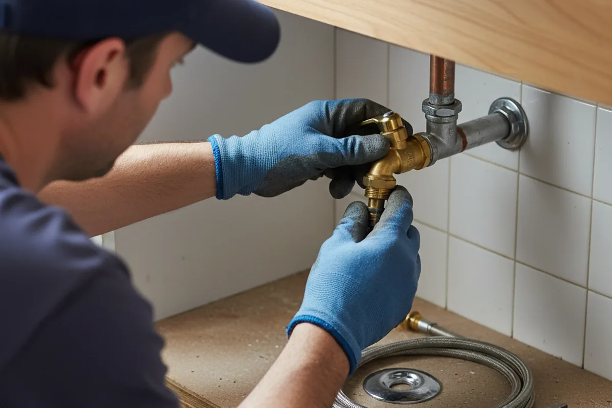 Shutoff valve and fitting work during Emergency Plumbing in Sausalito